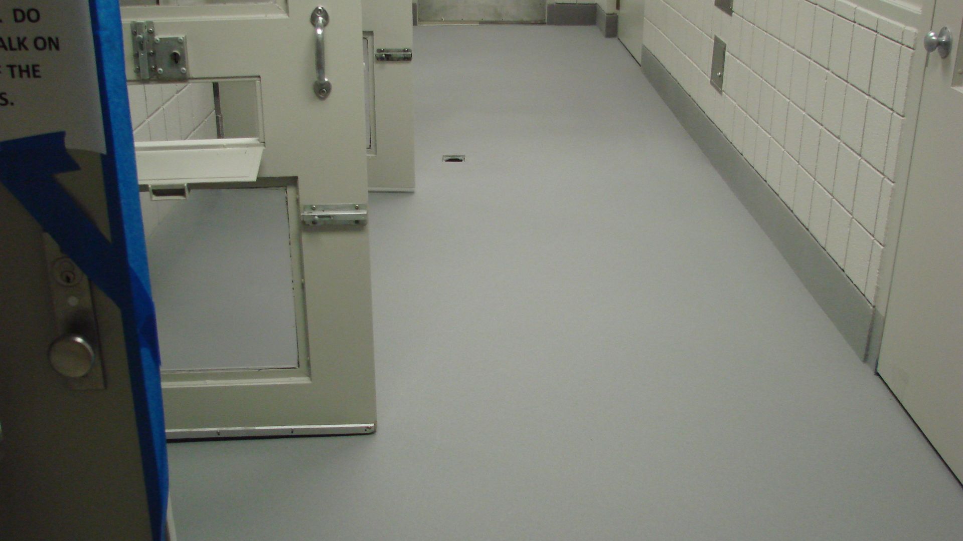 Grolar Sealants Prison Floor Photo After