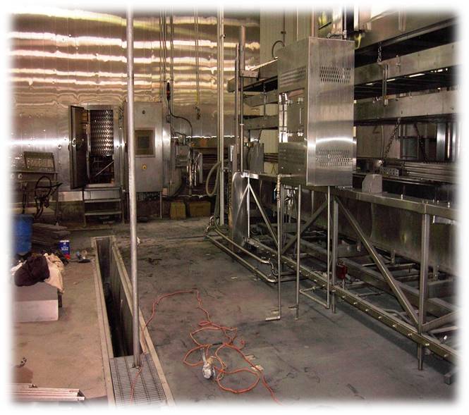 Grolar Sealants Poultry Processing Plant Photo Before