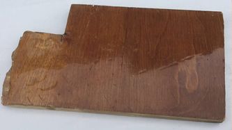 Thin Piece of Wood Sealed with Grolar Sealanst